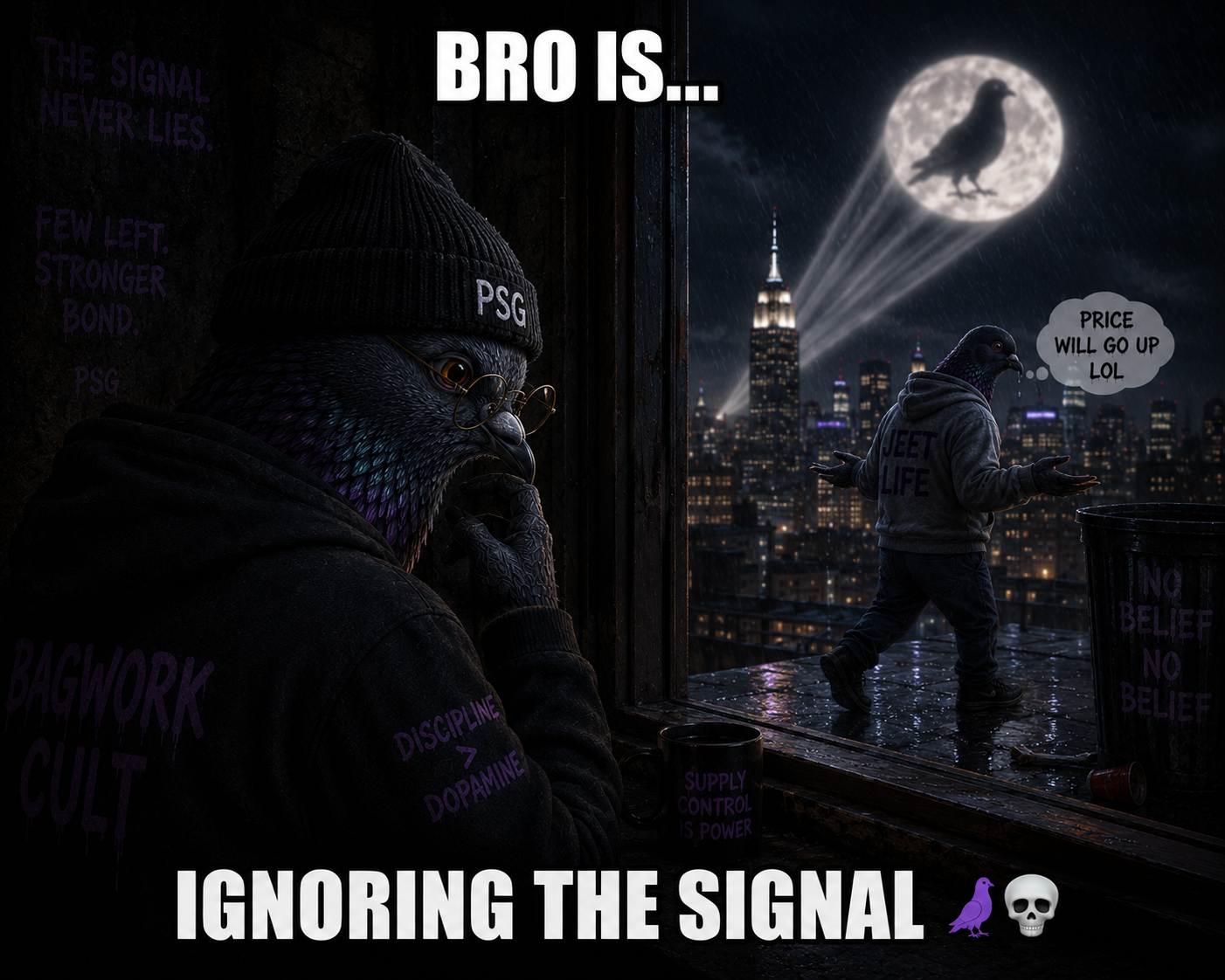 Pigeon Signal meme