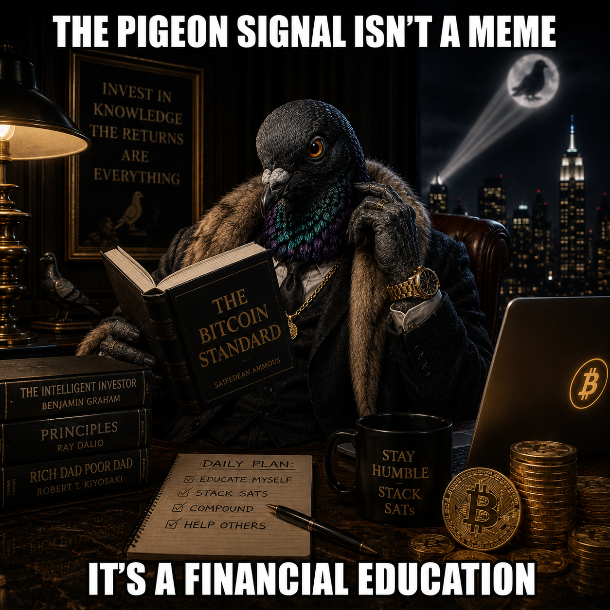 Pigeon Signal meme