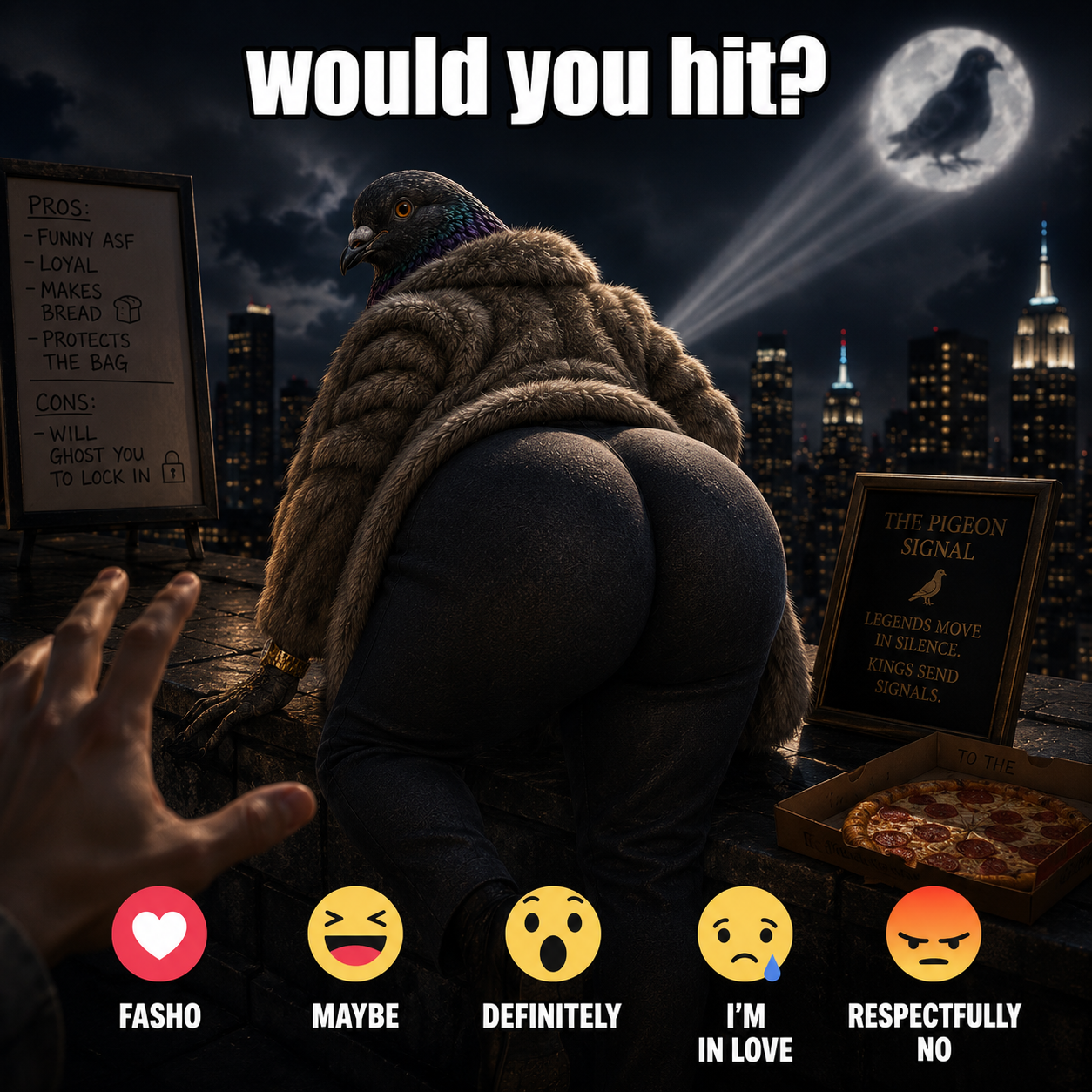 Pigeon Signal meme