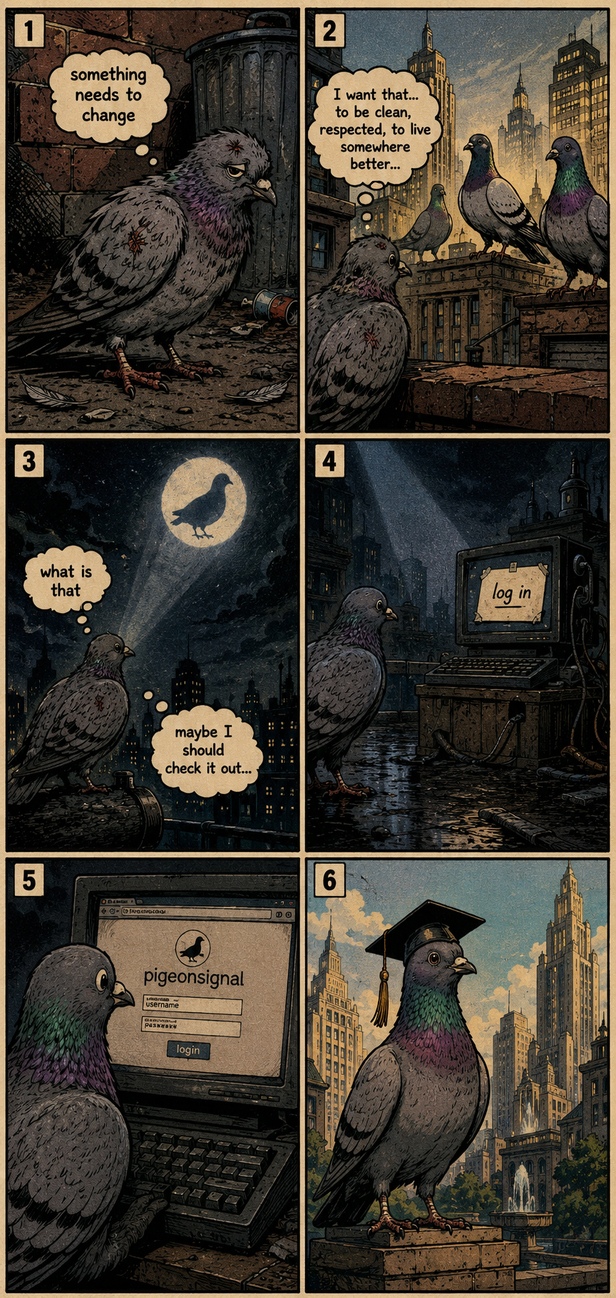 Pigeon Signal meme