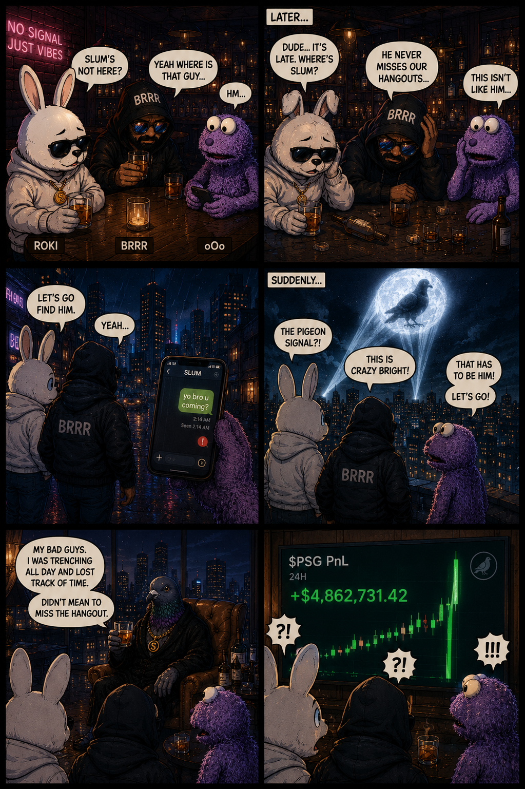 Pigeon Signal meme
