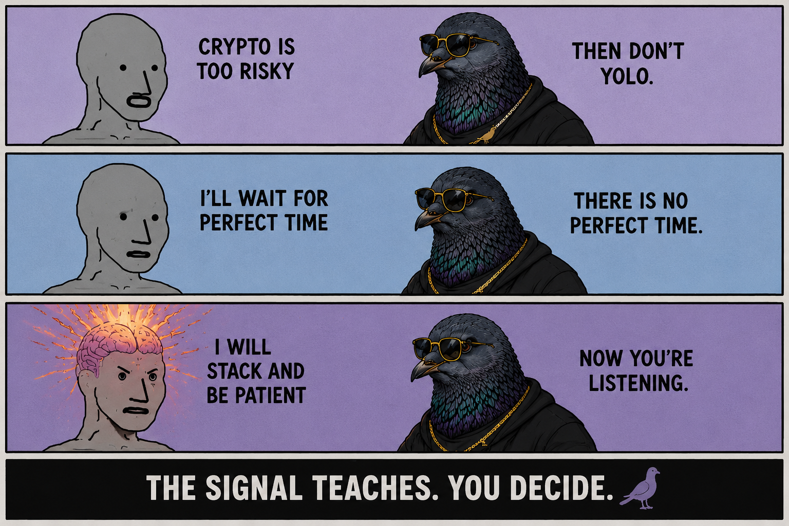 Pigeon Signal meme