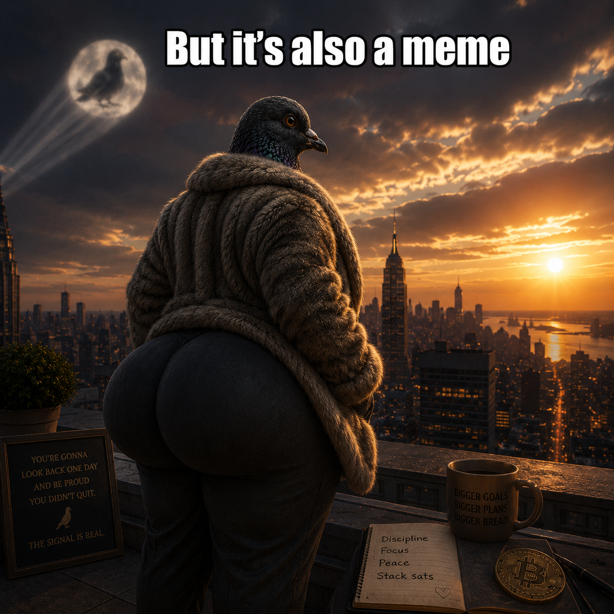 Pigeon Signal meme