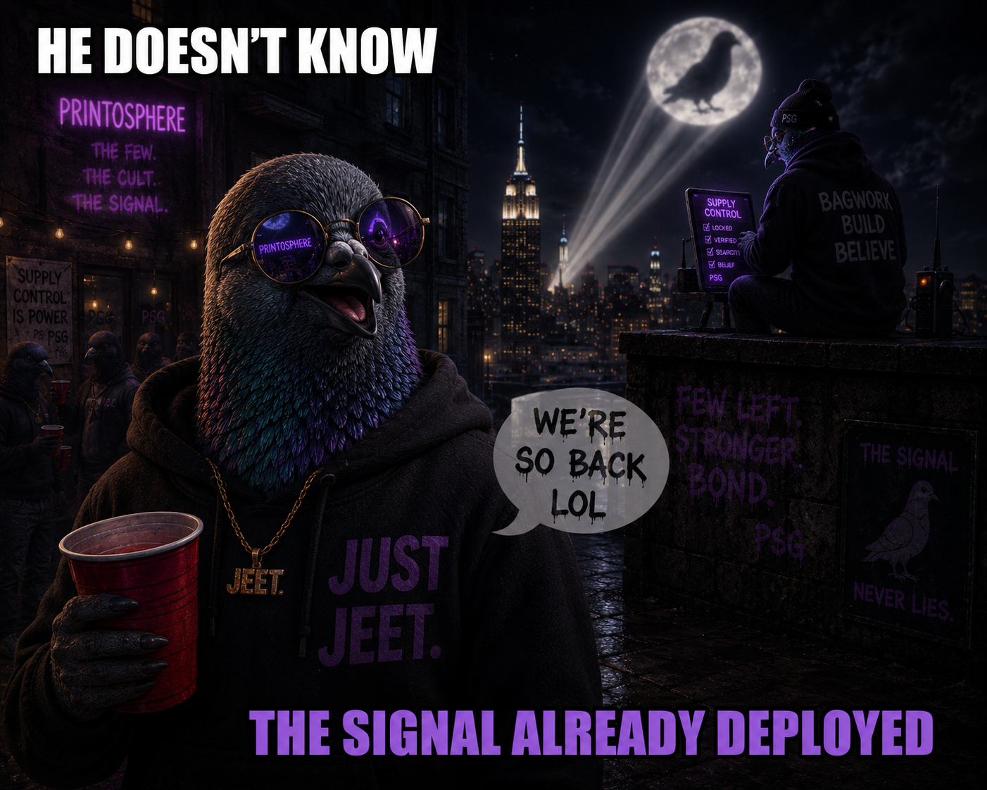 Pigeon Signal meme